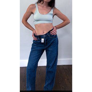 Loft 90's Style Straight Leg Jeans Size 27: New W. Tags